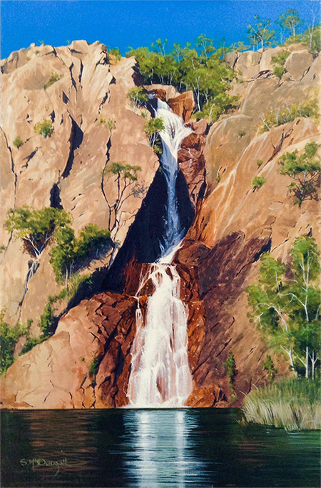Wangi Falls, Northern Territory by Scott McDougall | Lethbridge Gallery